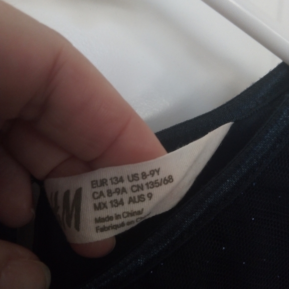 Navy blue sparkle dress - Picture 3 of 4